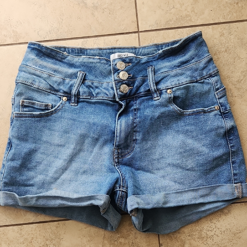 Denim Blue Women's Shorts